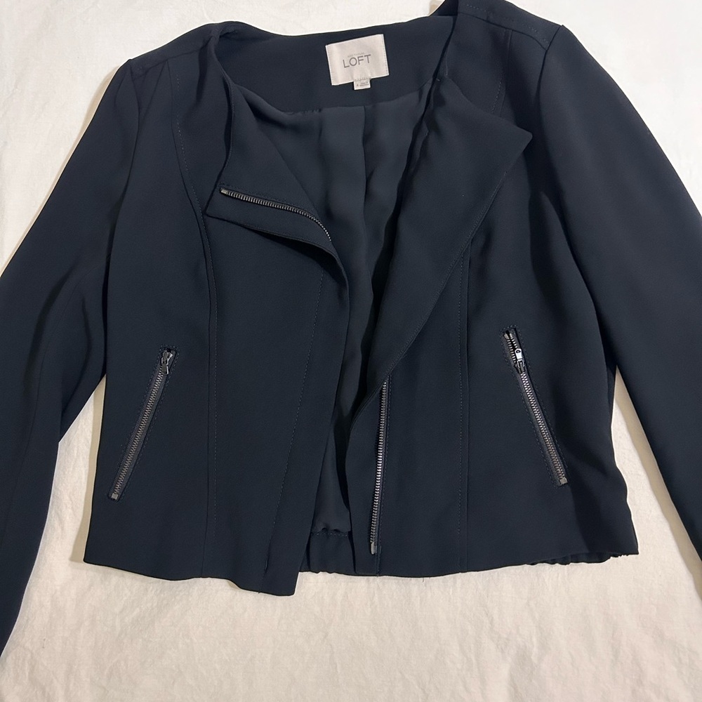 LOFT Black Women's Jacket - Picture 4 of 6